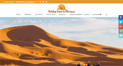 Desktop Screenshot of holidaytoursinmorocco.com